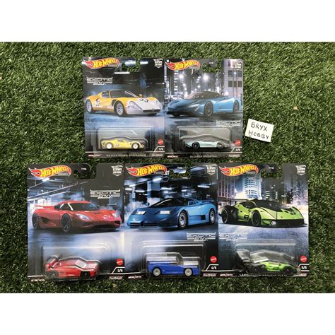 Hot Wheels Car Culture Exotic Envy Case M Fpy M Set Of Pcs Shopee Malaysia