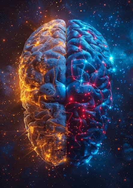 concept  human intelligence premium ai generated image