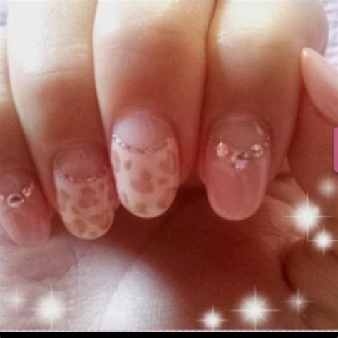 Nude Leopard Nails Nude Beauty