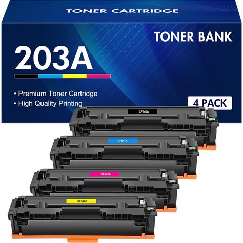 Toner Bank Compatible Toner Cartridge Replacement For Hp 203a Cf540a