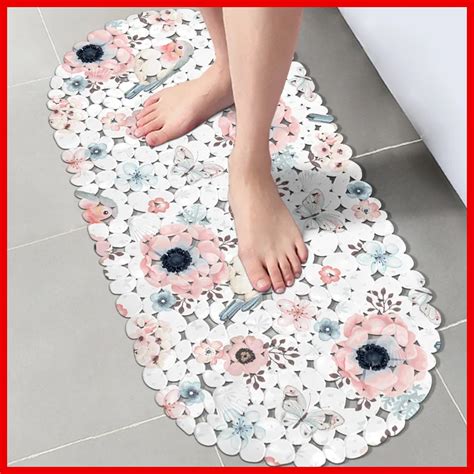 OIMG alfombra de baño antideslizante alfombrilla de goma para puerta