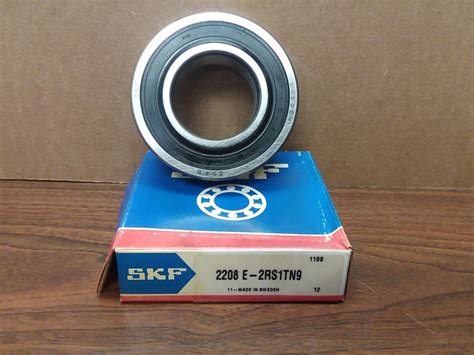 Skf E Rs Tn Rubber Sealed Self Aligning Bearing Ebay