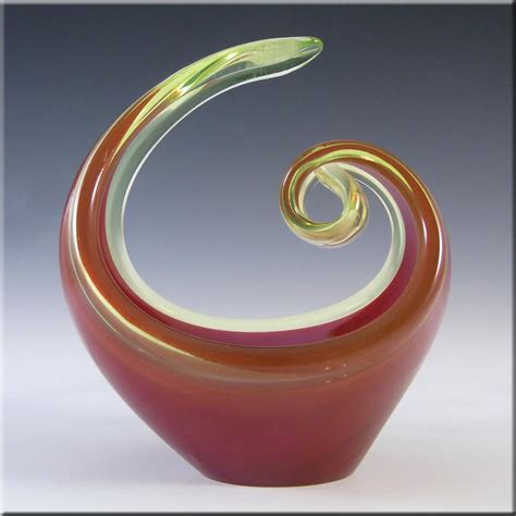 Glass Jug Red Glass Murano Glass Spirit Glasses Organic Glass Deco
