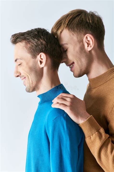 Loving Gay Couple Stock Photo Image Of Boyfriend Male