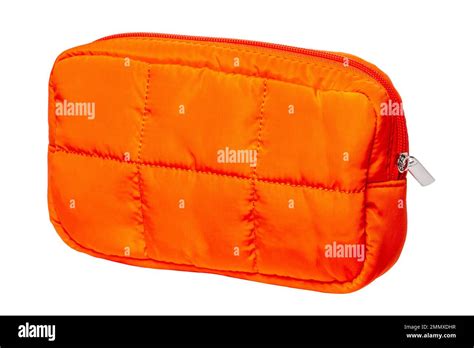 Cosmetic Bags Isolated Close Up Of A Luxury Cosmetic Travel Bag With