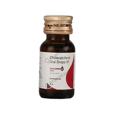 Calcijoint D3 400 Iu Oral Drop 15 Uses Side Effects Dosage Composition And Price Pharmeasy