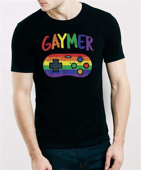Premium Gaymer Video Game Controller Funny Lgbt Pride Gay Gamer Gift Shirt Kutee Boutique