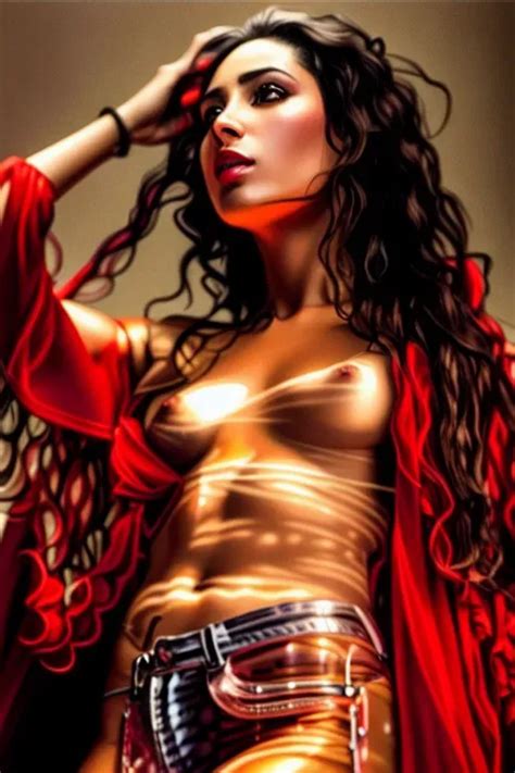 Dopamine Girl Wideshot Best Quality Gorgeous Naked Original Image Photorealism Full Body