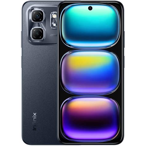 Smartphone Infinix Hot 50i Dual Sim LTE 6 7 4GB Expansível 256GB Sleek Black Cellshop Digital