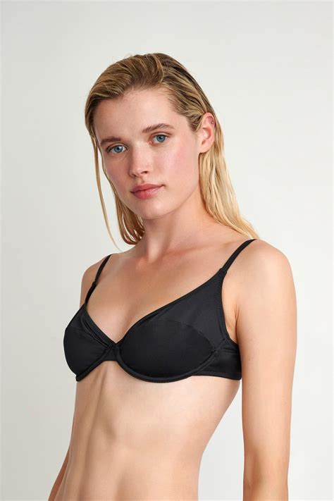 Blu4u γυναικείο μαγιό bikini top μπαλκονέ με μπανέλα χωρίς επένδυση