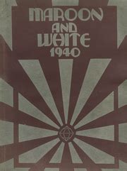 Sumner High School - Maroon and White Yearbook (St Louis, MO), Covers 1 - 2