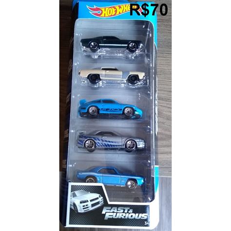 Hot Wheels Velozes E Furiosos Pack De Shopee Brasil