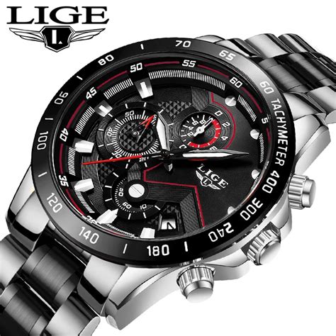 Lige Reloj Anal Gico De Acero Inoxidable Para Hombre Nuevo Accesorio De Pulsera De Cuarzo