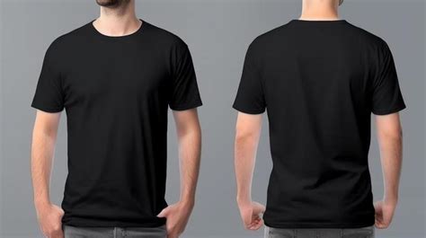 Black T Shirt Front And Back Stock Photos, Images and Backgrounds for ...