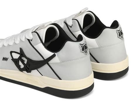 Giày Naked Wolfe Horizon Grey Leather Authentic Shoes