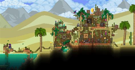 Bamboo fence is a great replacement for windows : r/Terraria