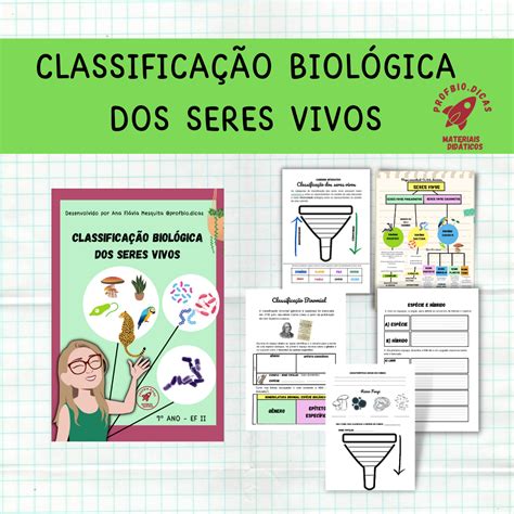Atividades Sobre Classificação Dos Seres Vivos