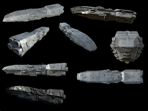 Dreadnaught Class Star Frigate Render Image Moddb