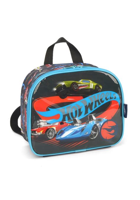 Lancheira Hot Wheels LA Preta Acalanto