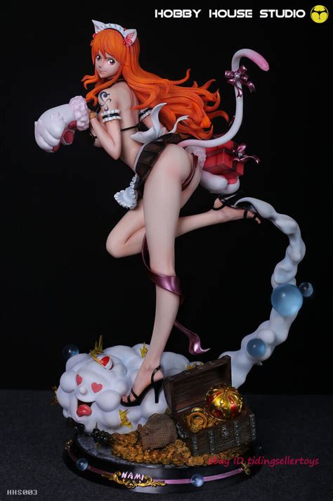 Hobbyhouse One Piece Nami Sexy Painted Resin Statue Anime Figure