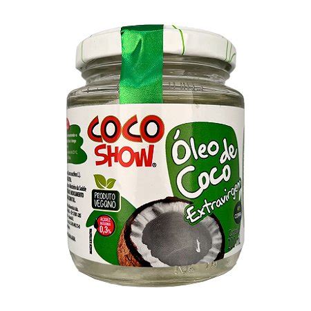 Óleo de Coco 200ml Extra Virgem Coco Show Origem OX Origem Ox