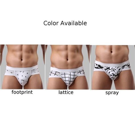Sexy Gay Men Underwear Briefs With U Convex Pouch Breathable Cotton Male Panties Ebay