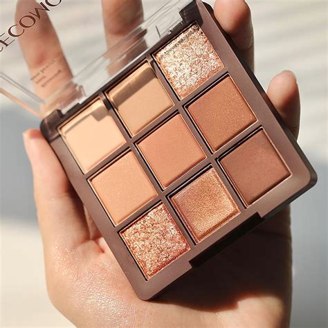 Brown Eyeshadow Palette Matte Glitter Nude Cream Eye Shadow Palettes