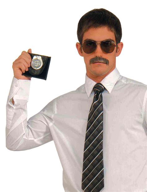 Police Detective Adult Costume Kit - Discount Party Supplies