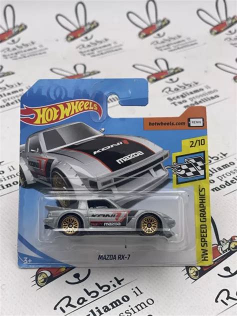 CAST Mazda RX 7 Hw Speed Graphics 2 10 Hot Wheels Échelle 1 64 EUR 5 15 PicClick FR