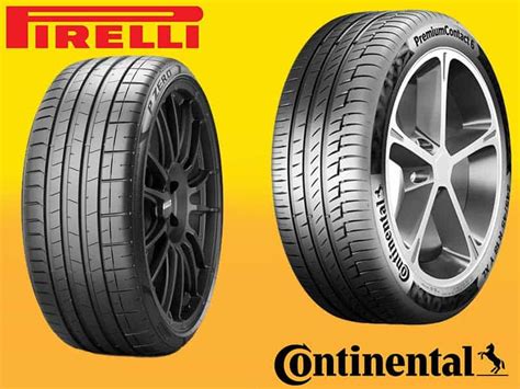 Pirelli P Zero Pz4 Vs Continental Premium Contact 6