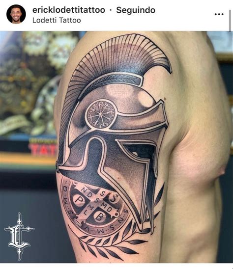 Pin De Rafael Pomales Em Tattoo Tatuagem Espartana Tatuagem Ombro Masculina Tatuagem