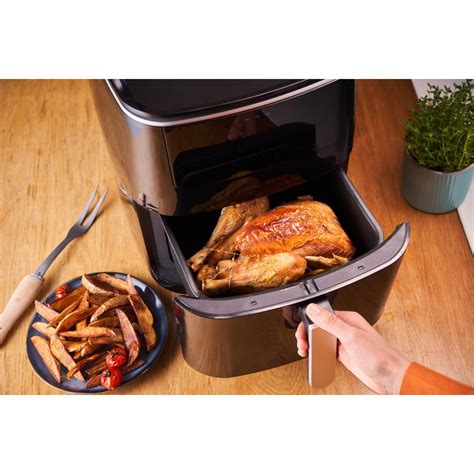 Frytkownica beztłuszczowa TEFAL FW201815 Air Fryer z gotowaniem na ...