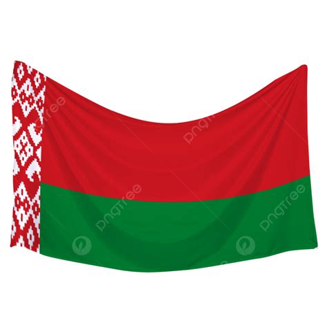 Belarus Flag White Transparent Flag Of Belarus Belarus Flag Mockup