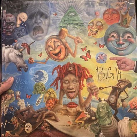 Trippie Redd Lifes A Trip Vinyl Lp Red Yellow Depop