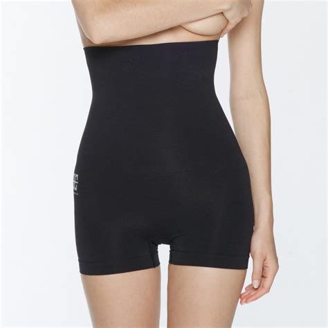 INVISIBELLAS HI WASIT CONTOUR BOYLEG Shapewear 54 00 Black Nude Cassandco Black