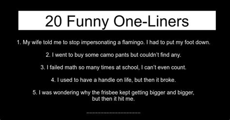 Funny One-Liners - JustFun247