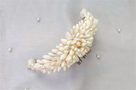 Tocado De Novia Azahares Y Acentos Nude Gales