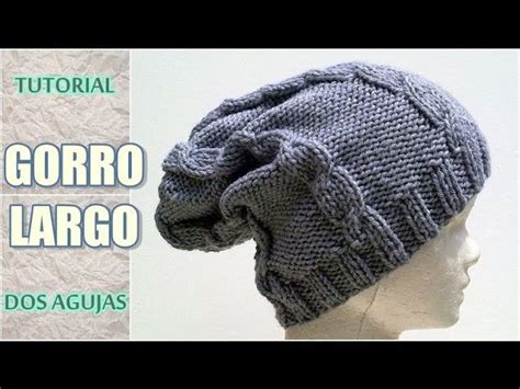 Diy Como Tejer Gorro Largo O Ca Do Paso A Paso Como Tejer Gorros