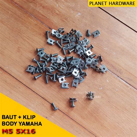 Jual Baut Body Motor Yamaha Klip Skrup M X Baut Body Motor Yamaha