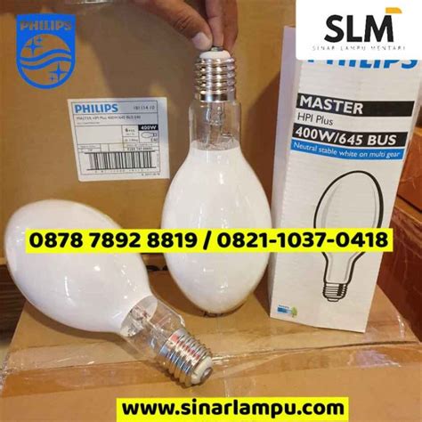 Lampu Master HPI-Plus 400 Watt 645 BUS E40 PHILIPS