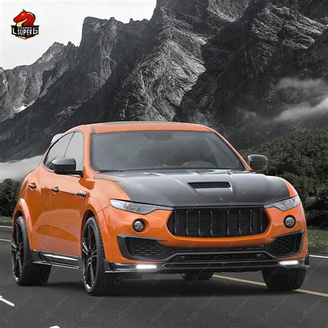 M Style Carbon Fiber Body Kit For Maserati Levante