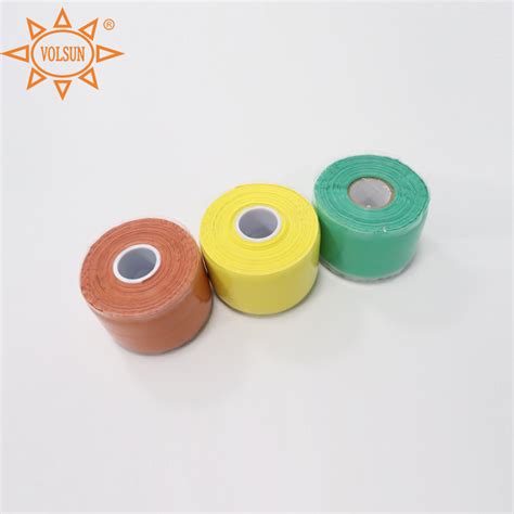 High Voltage Electrical Insulation Silicone Self Fusing Tape Self