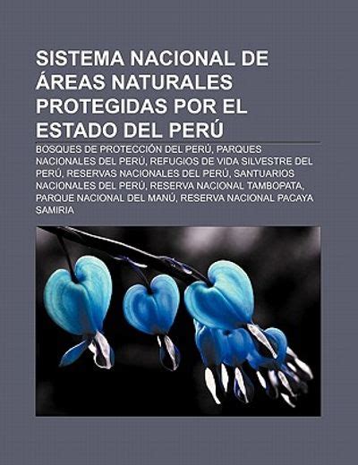 Libro Sistema Nacional De Reas Naturales Protegidas Por El Estado Del