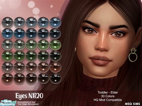 Допы глаза Симс 4