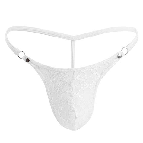 Men Sexy Mesh Lace Sissy Panties Lingerie Bikini G String Underwear Thong Briefs Shopee Vi T Nam