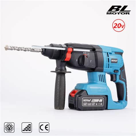 Hormy 20v Brushless Cordless Rotary Hammer Drill Rechargeable