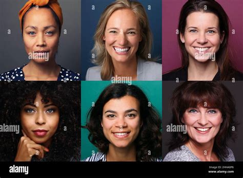 Group Of Beautiful Commercial Powerfull Women Stock Photo Alamy