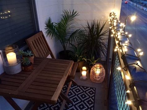 Come Arredare Un Balcone Con Le Luci