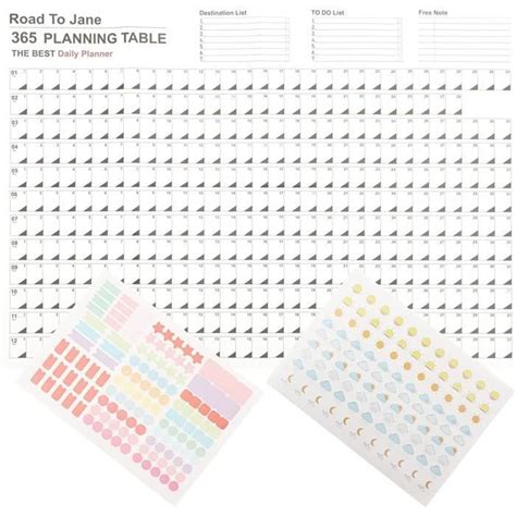 2 Ensembles Calendrier Mural 2023 Calendrier Suspendu Mensuel