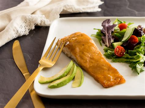 Ginger Glazed Salmon